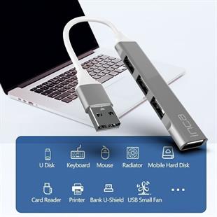 INCA IUSB-4TUX 4 Port 3xUSB 2.0+1xUSB 3.0 USB Çoklayıcı