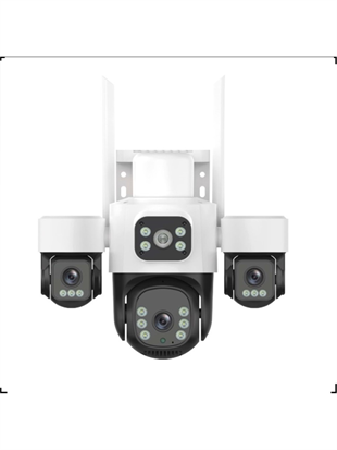 INOX 3+3+3MP X113 3 Lensli PTZ Wıfı Kamera