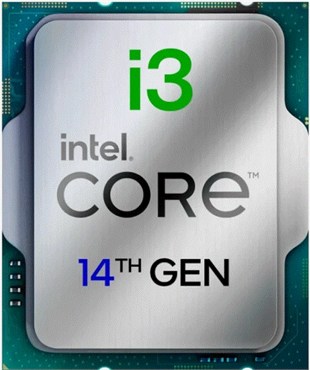 INTEL (14.Nesil) Raptor Lake i3-14100 3.50GHz ~ 4.7GHz 12mb 1700P İşlemci Tray (Fansız)