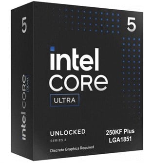 INTEL (15.Nesil) Arrow Lake Ultra 5 250KF PLUS 3.3GHz ~ 5.3GHz 30MB 1851p İşlemci Tray (Fansız)