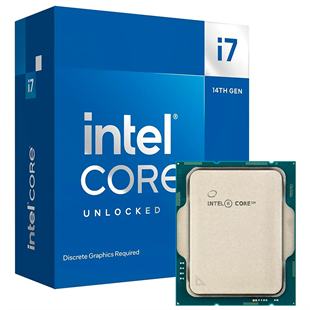 INTEL CORE i7 14700KF 61MB 12çekirdekli VGA YOK 1700p 125w Kutulu+Fansız