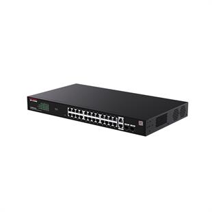 IP-COM G2228P-24-410W 24 PORT GIGABIT+2XRJ45/SFP UPLINK 370W POE CLOUD YÖNETİLEBİLİR RACKMOUNT SWITCH