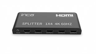 Inca IHSK-460 Hdmı 1giriş 4 çıkış 4K60Hz çoklayıcı