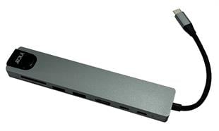 Inca ITPC-7  8li USB Tip-C aliminyum Hub