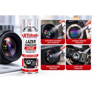 JeTCLean 500ML Lazer Lens Sensör Temizleme Spreyi