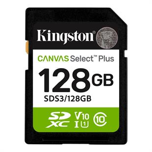 KINGSTON 128GB SDXC Kart Canvas Select Plus SDS3/128GB