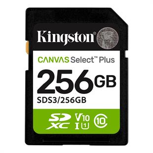 KINGSTON 256GB SDXC Kart Canvas Select Plus SDS3/256GB