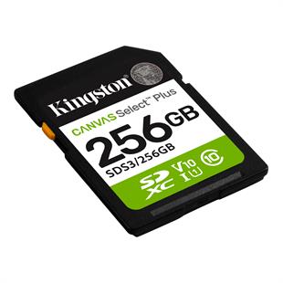 KINGSTON 256GB SDXC Kart Canvas Select Plus SDS3/256GB