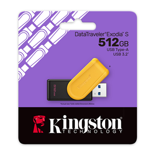 KINGSTON 512GB USB 3.2 EXODIA S DTXS/512GB Taşınabilir Bellek