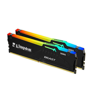KINGSTON 64GB (2X 32GB) DDR5 5600MHZ CL36 DUAL KIT RGB PC RAM BEAST EXPO KF556C36BBEAK2-64TR