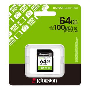 KINGSTON 64GB SDXC Kart Canvas Select Plus SDS3/64GB
