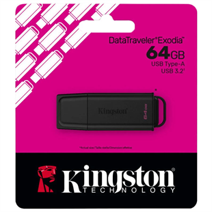 KINGSTON 64GB USB 3.2 EXODIA S  DTXG2/64GB Taşınabilir Bellek