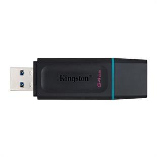 KINGSTON 64GB USB 3.2 Exodia DTX/64GB Siyah Taşınabilir Bellek