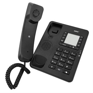 Karel TM-142 Analog Sabit Kablolu Ekransız Siyah Masaüstü Telefon