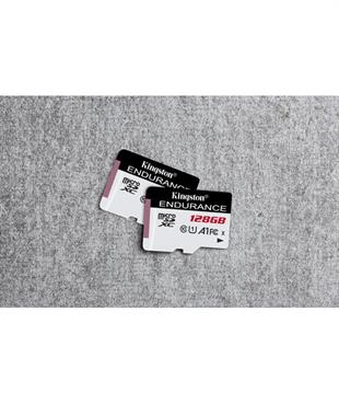 Kingston 128GB microSDHC Endurance 95R/45W C10 A1 UHS-I Card Only