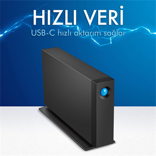 LACIE 24TB d2 Pro STHA24000800 Usb 3.2 Harici Disk