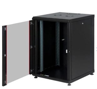 LANDE LN-PR16U6060-BL-121 16U 60x60 Dikili Tip Boş Kabinet