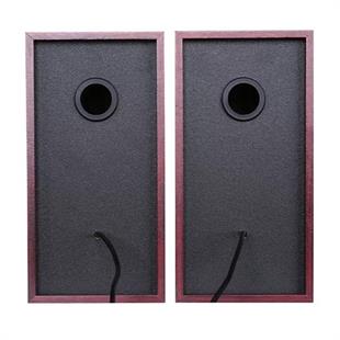 LECOO DS105 1+1 Siyah 5w RMS Hoparlör Ahşap