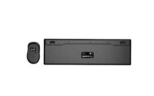 LECOO KW201 Q Türkçe Kablosuz Siyah Klavye + Mouse Seti
