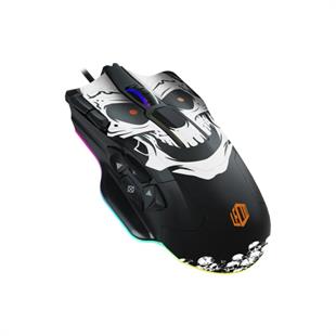 LECOO MG1102 Kablolu USB RGB 8200dpi Siyah Gaming Mouse (+Mouse Pad Hediyeli)