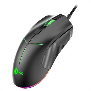 LECOO MS109 Kablolu USB RGB 6400dpi Siyah Gaming Mouse
