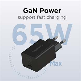LENOVO Go40AWGN65EU 65W USB-C Nano Şarj Adaptörü