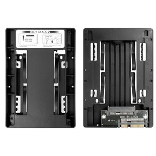 LENOVO ICY DOCK 3.5 INC DEN 2.5 INC SATA ÇEVİRİCİ KIZAK MB882SP-1S-3B (ST50 V3 7DF31001EA)