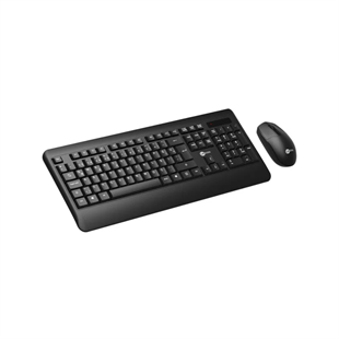 LECOO KW202 Kablosuz Q Trk Siyah Klavye - Mouse Set