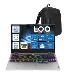 LENOVO LOQ 15IRX10 83JE01D3TR i7-13645HX 16GB 1TB SSD 8gb RTX5050 15.6