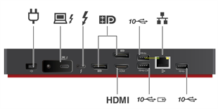 LENOVO THINKPAD 40B00135EU Evrensel USBC Dock Bağlantı İstasyonu
