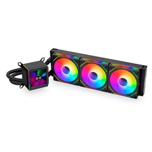 LIAN LI GALAHAD II LCD SL-INFINITY 360MM LGA1700/1851P/AM5 SOKET SİYAH İŞLEMCİ SIVI SOĞUTUCU G89.GA2ALCD36INB.00