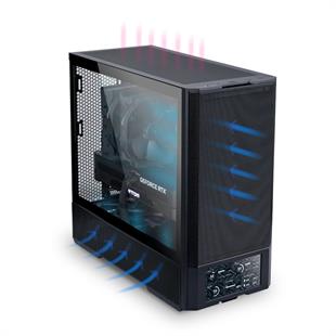 LIAN LI LANCOOL 207 DIGITAL 4x FAN MID-TOWER SİYAH ATX KASA G99.LAN207DX.00