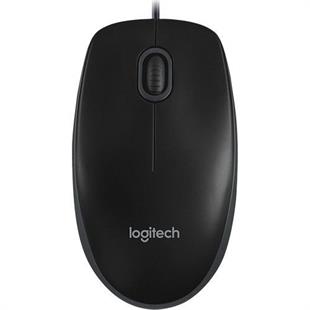 LOGITECH 910-003357 KABLOLU SİYAH B100 OPTİK 2X BUTON MOUSE