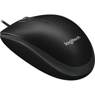 LOGITECH 910-003357 KABLOLU SİYAH B100 OPTİK 2X BUTON MOUSE