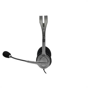 LOGITECH H111 Stereo 3.5mm Jack Gri Mikrofonlu Kulaklık 981-000593