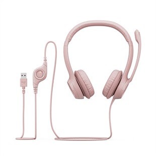 LOGITECH H390 USB Mikrofonlu Kulaklık Pembe 981-001281
