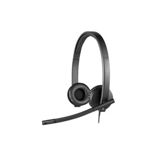 LOGITECH H570E STEREO 981-001431 SİYAH TYPE-C / SİYAH MIKROFONLU KULAKLIK