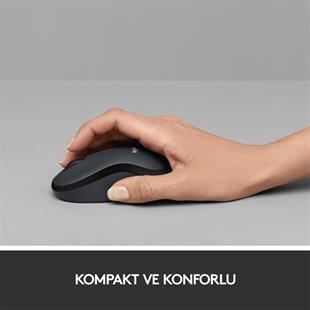 LOGITECH M220 Kablosuz Sessiz Gri/Siyah Mouse (910-004878)