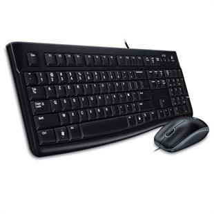 LOGITECH MK120 Kablolu USB Q Trk Siyah Klavye - Mouse Set (920-002560)