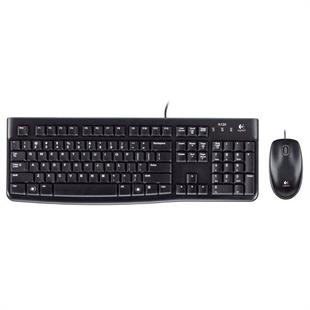 LOGITECH MK120 Kablolu USB Q Trk Siyah Klavye - Mouse Set (920-002560)