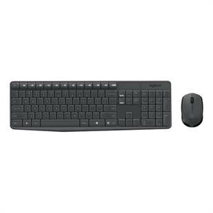 LOGITECH MK235 Kablosuz Q Trk Siyah Klavye - Mouse Set  (920-007925)
