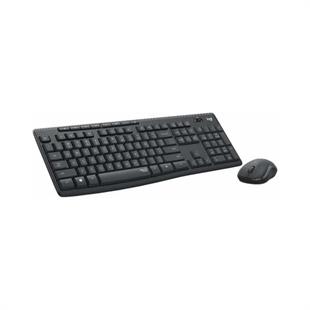LOGITECH MK295 Q Türkçe Kablosuz Siyah Silent Klavye+ Mouse