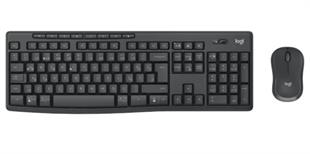 LOGITECH MK370 Q Türkçe Kablosuz Siyah Kurumsal Klavye+ Mouse