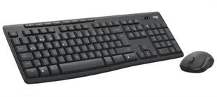 LOGITECH MK370 Q Türkçe Kablosuz Siyah Kurumsal Klavye+ Mouse