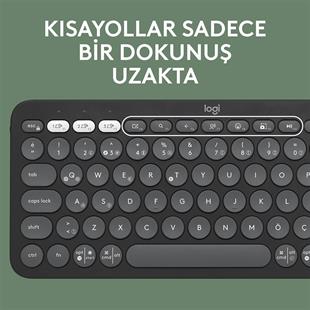 LOGITECH Pebble 2 Bluetooth Grafit Klavye - Mouse Set (920-012245)