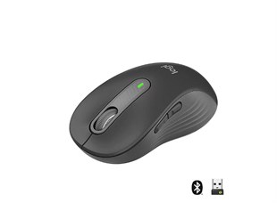 LOGITECH Signature M650 Bluetooth Kablosuz siyah Sessiz Mouse