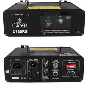 Layu C160RG Kırmızı-Yeşil Çift Renk Beam Efekt Lazeri