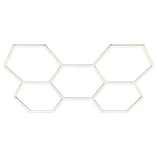 Ledx AL-RW7226 Altıgen Petek 240W Beyaz Led Armatür Garaj Dekoratif Aydınlatma