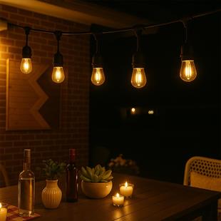 Ledx KB00001 5li E27 Duy Sıralı 5 Metre Lamba Kablosu (5 Adet Duy İçerir)