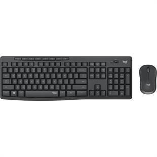 Logitech 920-009804 MK295 siyah kablosuz set